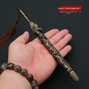 Set de Espadas de Juguete de Metal de 22 cm de Yang Lin, el Rey de los Dragones de la Prisión, de la Película <span class=keywords><strong>Sui</strong></span> Tang Heroes, Adorno Artesanal Unisex - Product Image 2