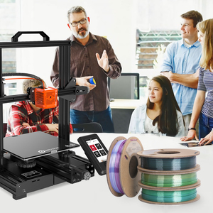 Nouveau filament PLA multicolore <span class=keywords><strong>Eryone</strong></span> Rainbow <span class=keywords><strong>Silk</strong></span> Color 1,75 mm pour imprimante 3D FDM - Température d'impression 200°C - Product Image 4