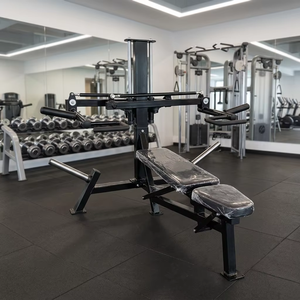 Prensa de Banco Comercial de Acero de Alta Calidad 3 en 1, Prensa Sentado RP-139, Equipo Multifunción para Entrenamiento de Fuerza de Brazos y Pecho - Product Image 1