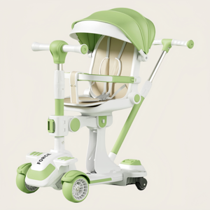 Унисекс <span class=keywords><strong>3</strong></span>-колесный Многофункциональный скутер для езды на автомобиле игрушечное ограждение для детей От 1 до 8 лет оптимальной для возрастных От 2 до 4 лет - Product Image 6