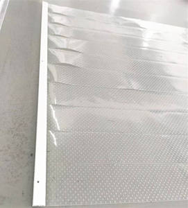 Boîte à glace industrielle en plastique semi-automatique pour lucarne transparente <span class=keywords><strong>bande</strong></span> aveugle de nuit perforée à motif horizontal intégré - Product Image 6