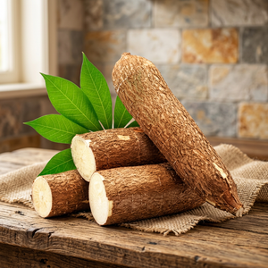 Chips de Yuca Pelada Congelada - Rebanadas de Tapioca de Vietnam, Yuca Pelada Congelada Frescamente Cortada y Congelada Rápidamente para Exportación - Product Image 3