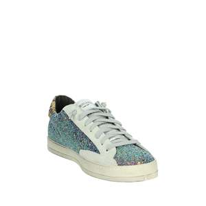 P448 Baskets pour femmes F23JOHN W, chaussures décontractées basses multicolores à paillettes - Product Image 5