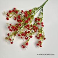 Bouquet de fleurs artificielles de gypsophile Fleurs de colle douce pour la décoration de mariage à la maison de la Saint-Valentin