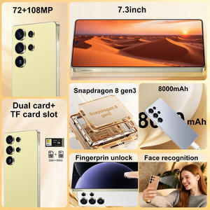 Téléphone portable intelligent S26 ULTRA en promotion, emballage d'origine, 16 Go + 1 To, 72 MP + 108 MP, déverrouillage facial, écran intégral, Android 15 - Product Image 2