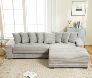 Modern Giant Memory Foam Vacuum-Compressed <b>Sofa</b> <b>Bed</b> Couch Convertible Washable Set for Living Room Bedroom Hotels Fabric - Product Image 5