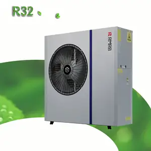 RMRB 12KW 15KW变频热泵热水器3HP单空气源太阳能热水机组，用于加热和冷却