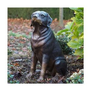 Escultura de perro de Metal de Arte Moderno, estatuas de bronce de Bulldog francés, decoración del hogar, estatuas de perro Dachshund de animales de bronce antiguo - Product Image 3