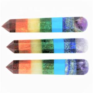 แท่งนวดควอตซ์อเมทิสต์รูปไข่ทำมือขายส่ง งานฝีมือจากอัญมณีธรรมชาติ สำหรับเสริมฮวงจุ้ยและเรกิ - Product Image 6