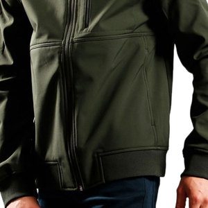 Breathable Lightweight <b>Waterproof</b> Winter Wear <b>Warm</b> Customized Logo Hooded Full Sleeves Street Wear Softshell <b>Jacket</b> For Men - Product Image 5