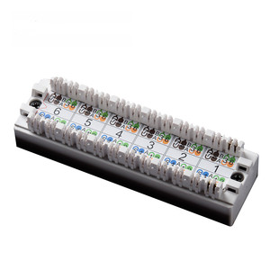 แผงแพทช์ UTP <span class=keywords><strong>24</strong></span> พอร์ต <span class=keywords><strong>ราคา</strong></span>ดีที่สุด ถอดประกอบได้ จากผู้ผลิตจีน - Product Image 2