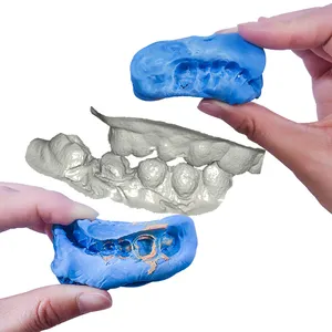 Impresión de laboratorio dental médico, escáner dental 3d para escaneo, articulador con EXOCAD