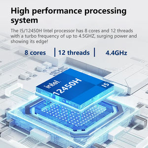Nueva Computadora de Escritorio para Juegos Todo en Uno de 24 Pulgadas, Intel Core I5/i7/i9, SSD, DDR4, IPS, GDDR4, Enchufe del Reino Unido, Interfaz USB - Product Image 2