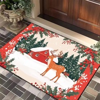 Non-slip Soft Rectangle Carpet Mat Crystal Velvet Living Room Rug Hotel & Home Use Waterproof PET Friendly Eco-Friendly