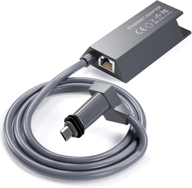 Starlink Ethernet Adapter Kit Cable Starlink Rectangular Satellite Internet V2 for Starlink Ethernet Adapter Gen 2