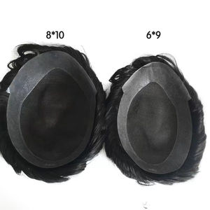 วิกผมจริงสำหรับผู้<span class=keywords><strong>ชาย</strong></span>100% <span class=keywords><strong>ผม</strong></span>คนบราซิล<span class=keywords><strong>ผม</strong></span>เรีมีออสเตรเลีย + พียู<span class=keywords><strong>ผม</strong></span>มนุษย์วิกผมปลอม - Product Image 1