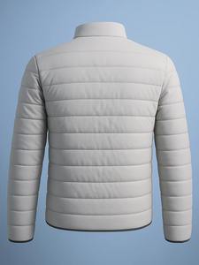 <b>Men</b> Quilted Winter <b>Jacket</b> <b>Thermal</b> Puffer Coat With Windproof Insulated Fabric Designed For Outdoor Sports Travel And Casual Use - Product Image 3