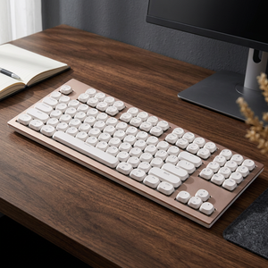 Wireless 102-Key Triple-Mode Hot-Swappable Mechanical Low-Profile Full Size Gaming LED Backlit <b>USB</b> Type-<b>C</b> - Product Image 1