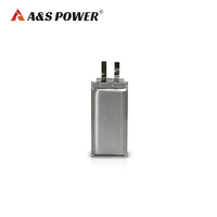 Baterai Lithium Polymer 3.7V 250mAh OEM Pabrik AS601530 untuk Peralatan Perlindungan Lingkungan