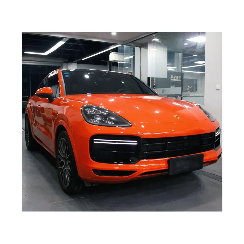Лидер продаж, комплект кузова для Porsche Cayenne 2011-2017, изменить на 2018, включает передний и задний бампер с решеткой фары