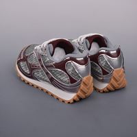 Baskets décontractées à lacets de créateur Bottega pour hommes et femmes, en cuir de haute qualité, style marche lumineux, chaussures de tennis Orbit