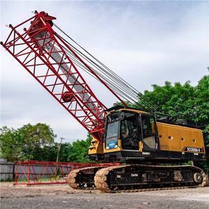 Grue sur chenilles SCC600 avec capacité de levage maximale de 60 tonnes, moteur super puissant et système hydraulique performant - Product Image 3