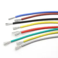 Fil de cuivre étamé toronné en PVC 1430 300V, 12-22AWG, multicolore, pour modification automobile, éclairage LED et réparation de bricolage pour appareils électroménagers quotidiens