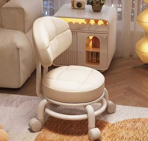 Taburete con Ruedas Wanxiang, Taburete Bajo Móvil para el Hogar, Banco Resistente y Duradero con Ruedas, Silla con Respaldo y Ruedas - Product Image 5