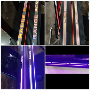 Estribo Eléctrico Automático de Aluminio con Doble Luz para <span class=keywords><strong>Jeep</strong></span> Wrangler JL 4 Puertas Sahara <span class=keywords><strong>Rubicon</strong></span> 2018-2024 - Product Image 3