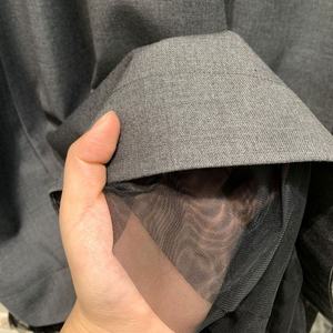 Vestido Midi Japonés Chic Vintage de Verano con Cuello Redondo y Sin Mangas para Mujer, de Cintura Alta, Ajustado, con Parches de Malla y Corte en A - Product Image 4