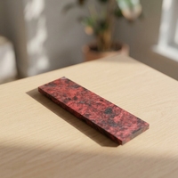 Bloc de bois stabilisé ODM, teinté multicolore, pour la fabrication de manches de couteau et le travail artisanal du bois