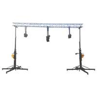Soporte de manivela resistente de torre de elevación de 7m, pantalla LED, colgante de iluminación, soporte de elevación Line Array