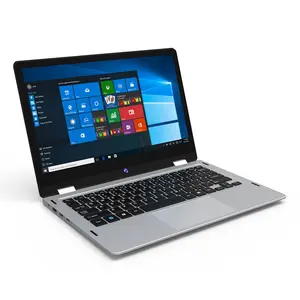 Itzr laptop 13.3 polegadas yoga com intel celeron, n5095 ram 4gb ssd 64gb wi-fi banda dupla 2mp 5000mah bateria 1920*1080 ips fhd painel