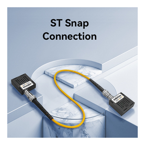 Convertidor de Medios de Fibra Óptica GIANTECH 1X9, 2M, 3.3V, Fibra Única, Bidireccional, Grado Comercial - Product Image 1