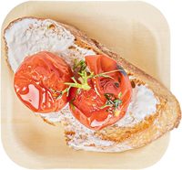 Assiettes carrées en bois jetables biodégradables à 100 %, compostables, écologiques, en bois de bouleau naturel, prix de gros pour les événements et les fêtes