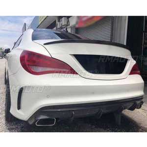 Alerón trasero tipo labio para maletero W117, extensión de alerón para Mercedes Benz Clase CLA W117 C117 2013-2018 4 puertas Sedán - Product Image 3