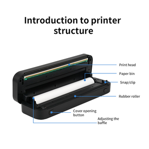 Xách tay A4 thư giấy máy in inkless không dây máy in nhiệt cho du lịch văn phòng Android IOS máy tính xách tay-abs kho - Product Image 6