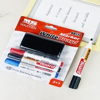 Ensemble de marqueurs pour tableau blanc avec logo personnalisé, marqueurs professionnels effaçables à sec pour la vente en gros