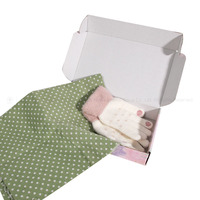 Boîte en carton ondulé personnalisée pour l'emballage, boîtes d'expédition roses et bleues pour l'emballage de cadeaux et l'expédition