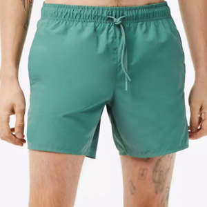 กางเกงว่ายน้ำชายแห้งเร็ว กางเกงชายหาดพิมพ์ลายโลโก้ด้านหน้า กางเกงว่ายน้ำตาข่าย กางเกงว่ายน้ำโลโก้สั่งทำ ชุดว่ายน้ำชายหาด - Product Image 1