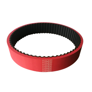 610T10 <span class=keywords><strong>directa</strong></span> de <span class=keywords><strong>la</strong></span> fábrica de correa dentada de goma con rojo recubierto de goma - Product Image 6