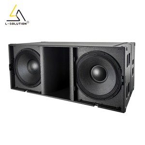 LS KS28 Double 18 pouces 2400W 4 Ohms Haut-parleur de scène professionnel audio extérieur/intérieur Système de son <span class=keywords><strong>basse</strong></span> actif amplifié Subwoofer - Product Image 6