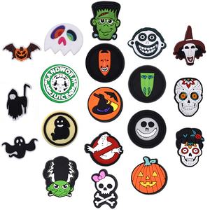 Offre Spéciale d'halloween personnalisé lueur PVC série de la Toussaint breloques d'halloween accessoires breloques de chaussures pour filles enfants - Product Image 1