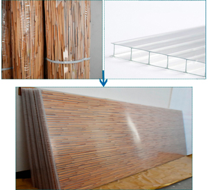 <span class=keywords><strong>แผ่น</strong></span>โพลีคาร์บอเนตกลวงลายไม้ไผ่เลห์ซาน ขนาด 8 มม. 10 มม. ป้องกันรังสียูวี โครงสร้างแข็งแรงทนทาน - Product Image 6