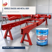 Peinture alkyde protectrice pour moto Yuhong - Résistante aux intempéries, haute brillance, séchage rapide, anti-corrosion, application par pulvérisation
