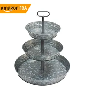 2024 Novas chegadas Ferro galvanizado 3 Tier Cupcake Stand // OEM Design 2