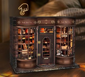 2025 nueva llegada <span class=keywords><strong>Hogwarts</strong></span> librería 3D DIY <span class=keywords><strong>casa</strong></span> <span class=keywords><strong>de</strong></span> muñecas DIY libro Nook sujetalibros regalo envuelto hecho a mano <span class=keywords><strong>casa</strong></span> <span class=keywords><strong>de</strong></span> muñecas <span class=keywords><strong>de</strong></span> madera decorativa - Product Image 5