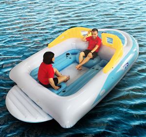 Île <span class=keywords><strong>de</strong></span> fête gonflable Bay Breeze, île <span class=keywords><strong>de</strong></span> bateau gonflable - Product Image 5