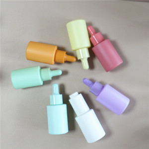 Populars Custom Colors Empty <b>pink</b> Essential Oil <b>Bottle</b> 50ml 100ml Bottled Cosmetic Serum Glass Dropper 1oz 30ml for Hair Oil - Product Image 3