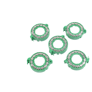 헬라 렌즈 D1 자동차 <span class=keywords><strong>HID</strong></span> 제논 헤드라이트 소켓 베이스 그린 메탈 클립 포함 OLIVER 중국산 - Product Image 2